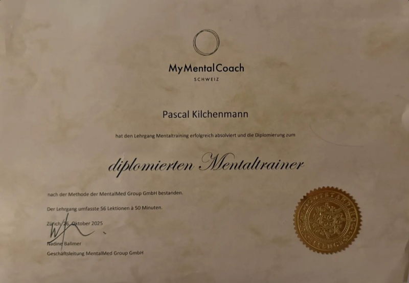 Dipl. Mentaltrainer MyMentalCoach Schweiz